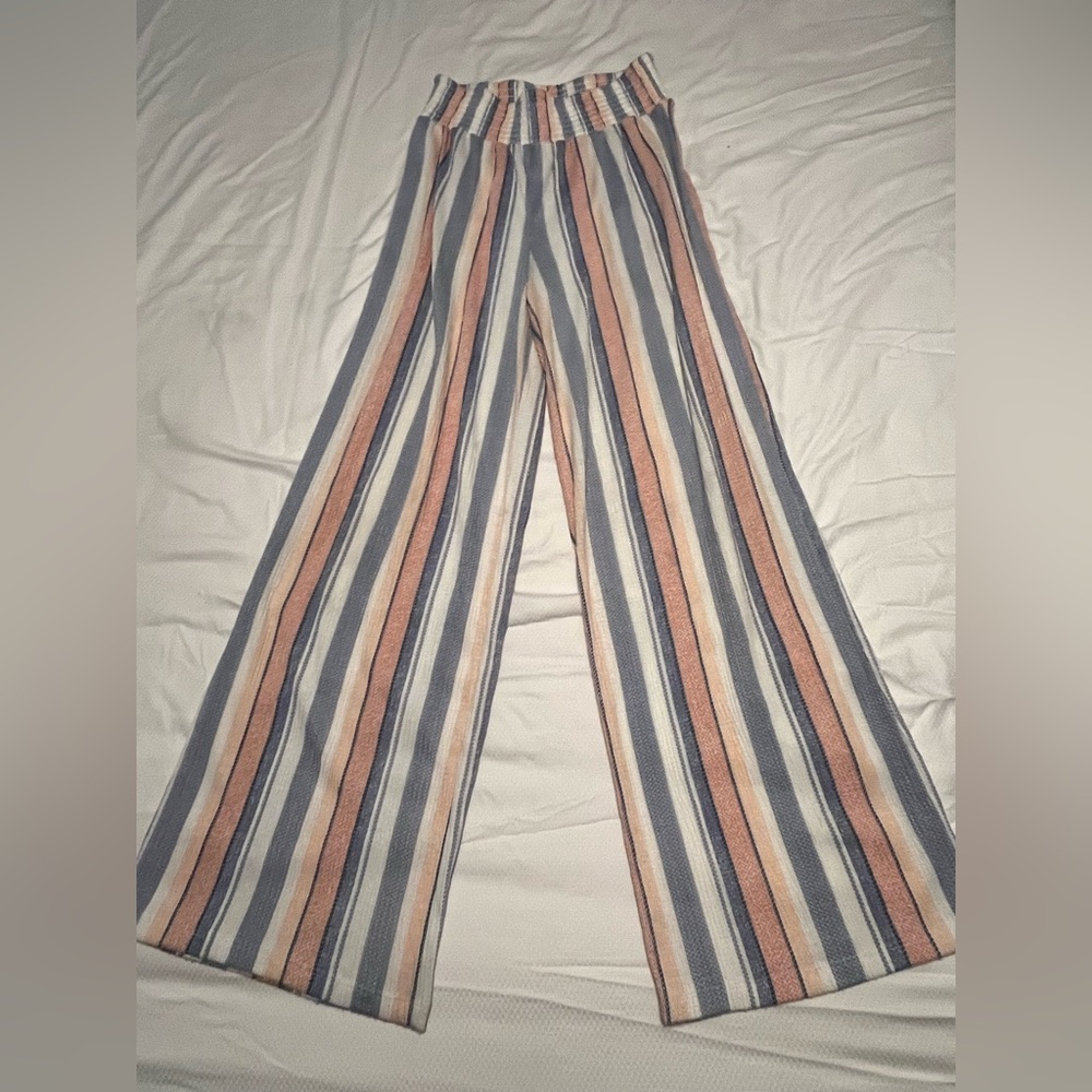 flowy cotton candy pants